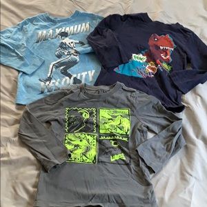 Lot of 3 4T Children’s Place long sleeve tee’s